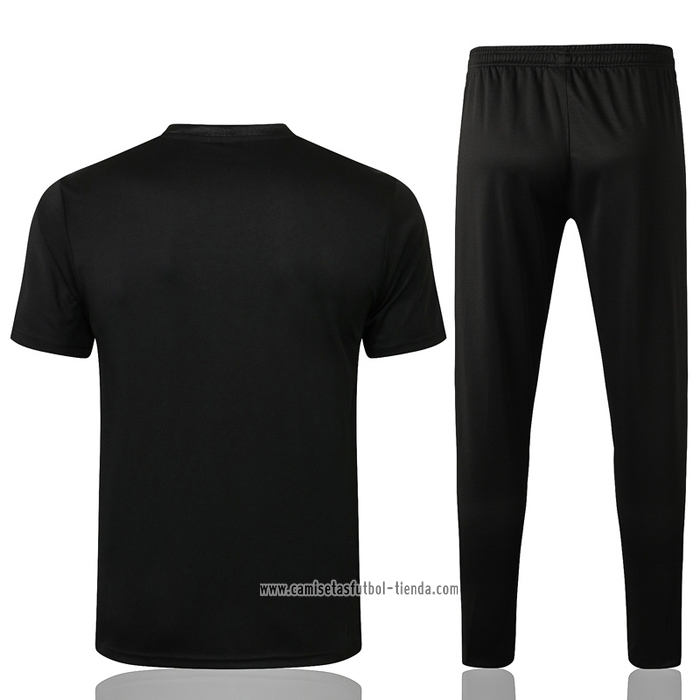 Chandal del Paris Saint-Germain 2021 2022 Manga Corta Negro